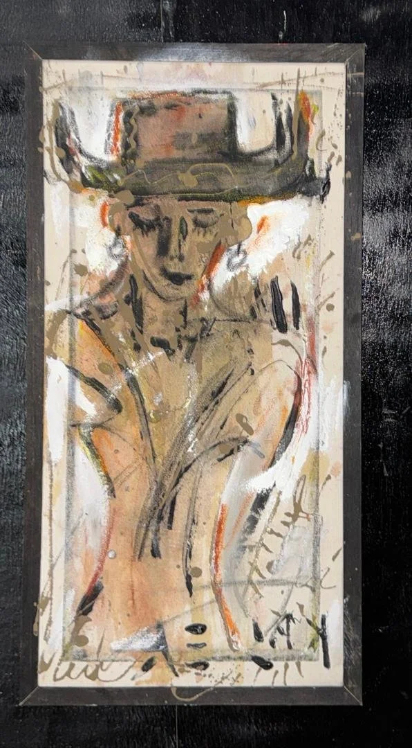 Serene  I  Original Painting | Monsoon Season Series (12'' x 24'')