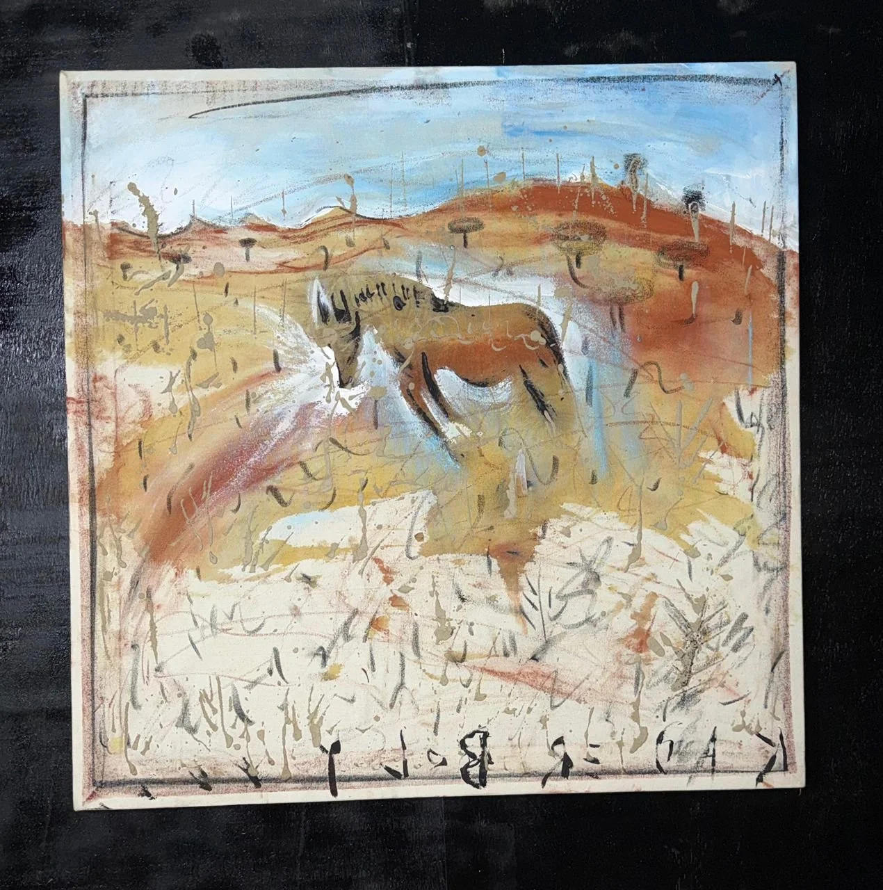 To the very top I Original Painting | Monsoon Season Series (36'' x 36'')