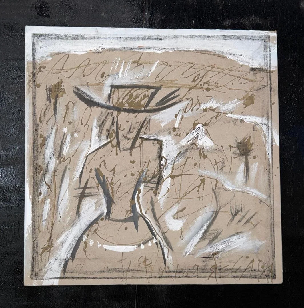 Femme sauvage I Original Painting | Monsoon Season Series (24'' x 24'')