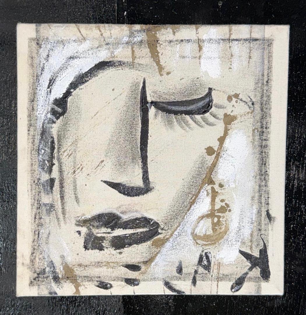 Third eye  I  Original Painting | Monsoon Season Series (12'' x 12'')