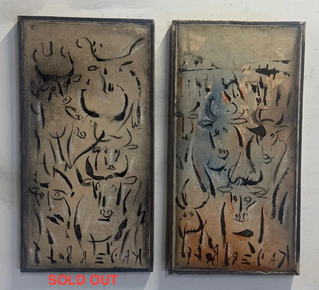 Blue Skies Series | Original paintings (Single or Pair)