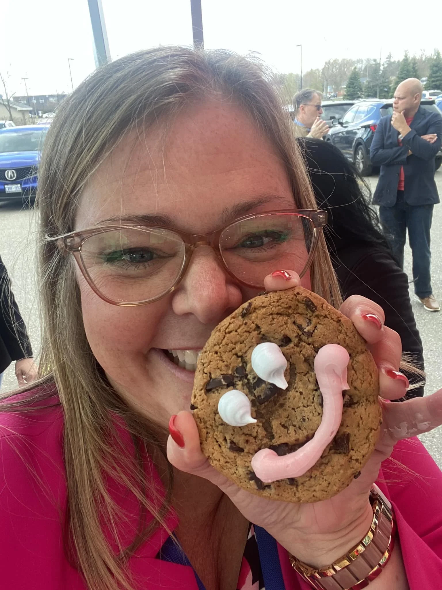 Next week is the Tim Horton&rsquo;s cookie campaign. We launched it today at this year&rsquo;s recipient&rsquo;s headquarters - Durham Children&rsquo;s Aide Foundation. Make sure you add some smiles to your orders next week in support! How&rsquo;s my