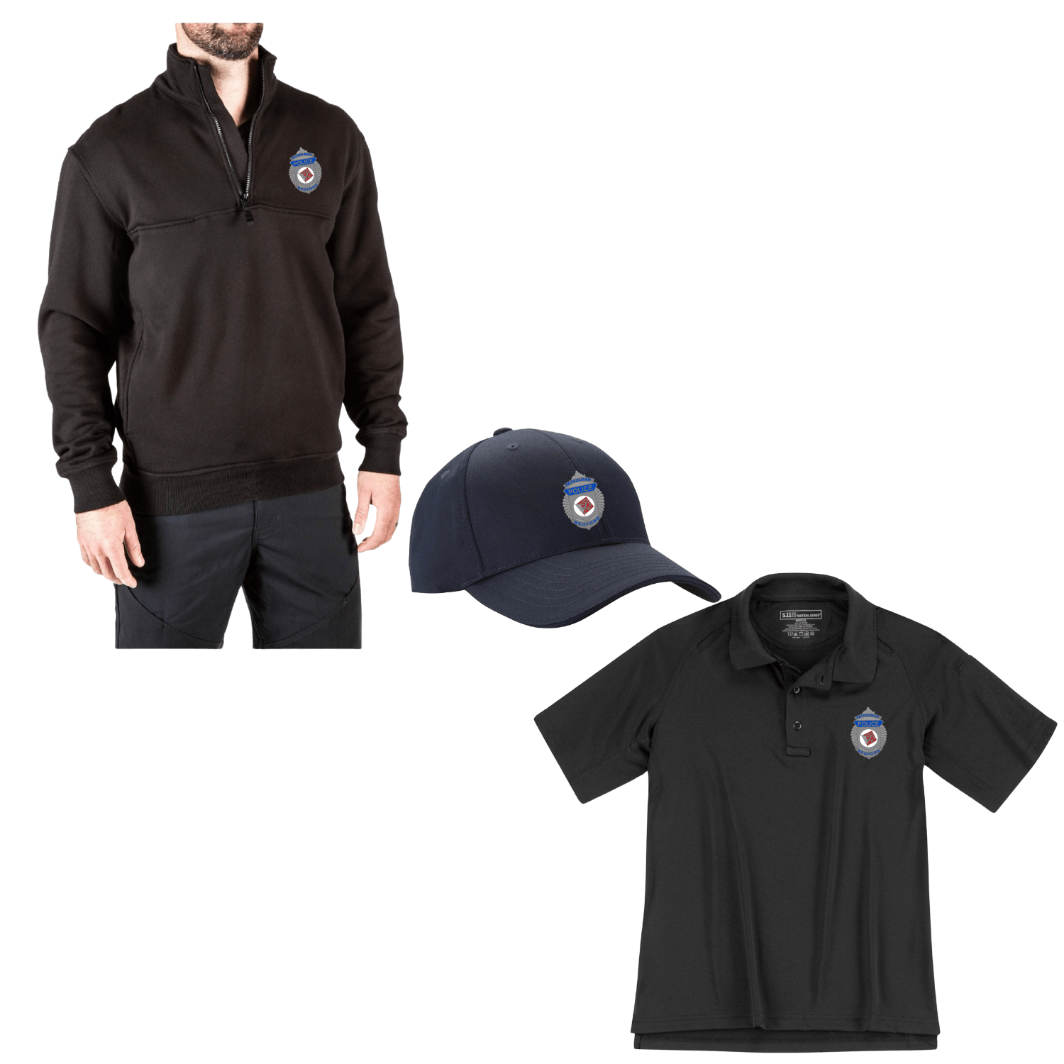 Tricon Ink custom apparel for businesses municipals sportswear massachusetts Bedford police.png