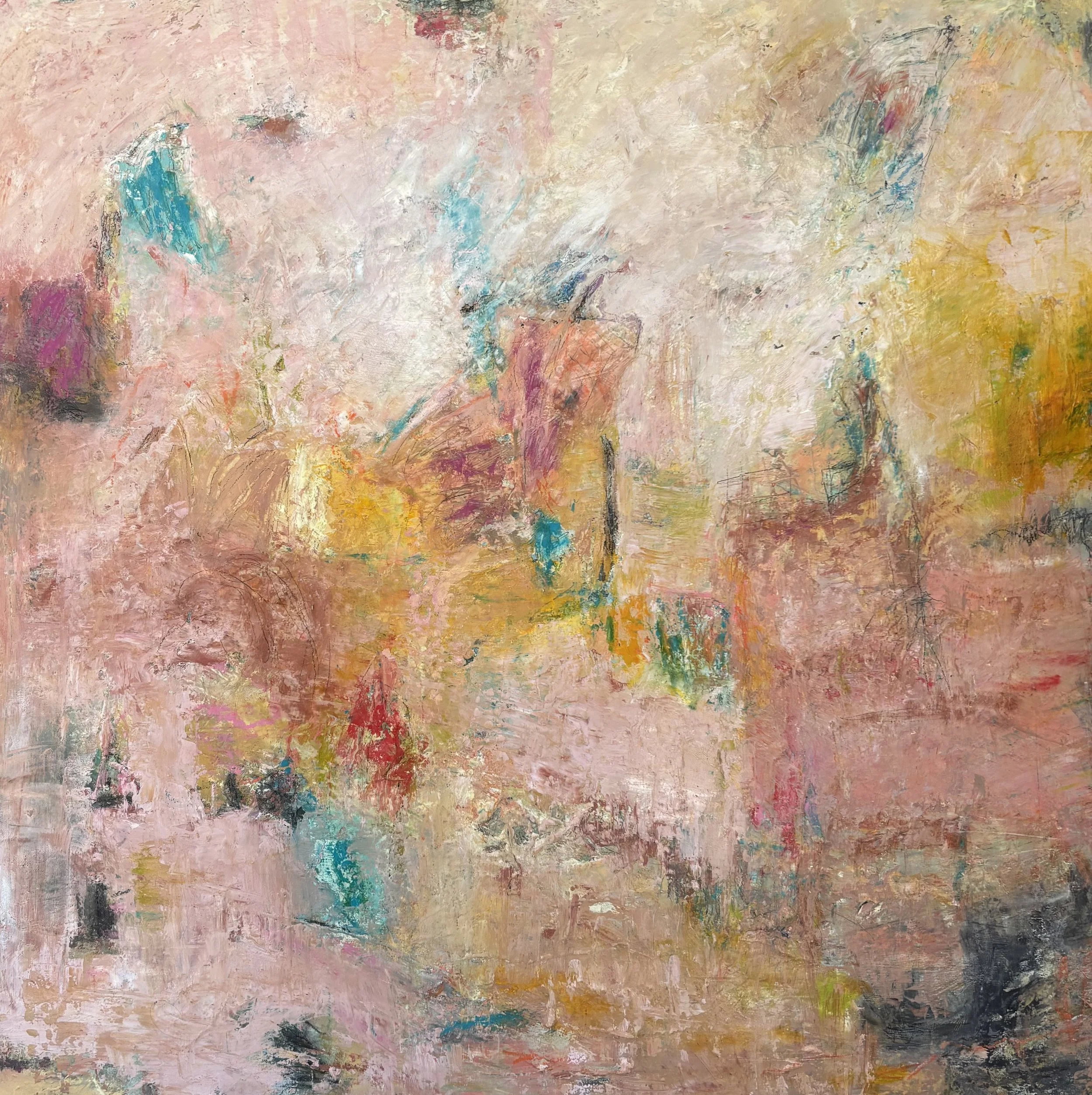 Paradym | 30” x 30” | Oil & Wax on birch panel | Available to view/purchase at Currents Gallery