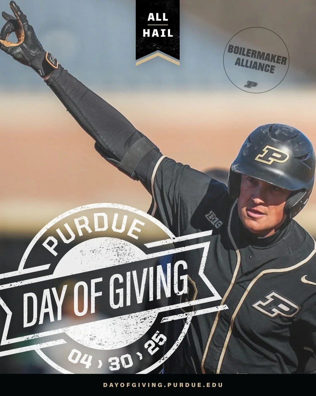 Today&rsquo;s the day, Boilermakers! 🏆
Join us for Purdue Day of Giving and help power NIL opportunities, community impact, and the future of Purdue Athletics. 💪🚂

Give big. Give bold. Give today.
🔗 Link in bio to donate.

#BoilerUp #PurdueDayOfG