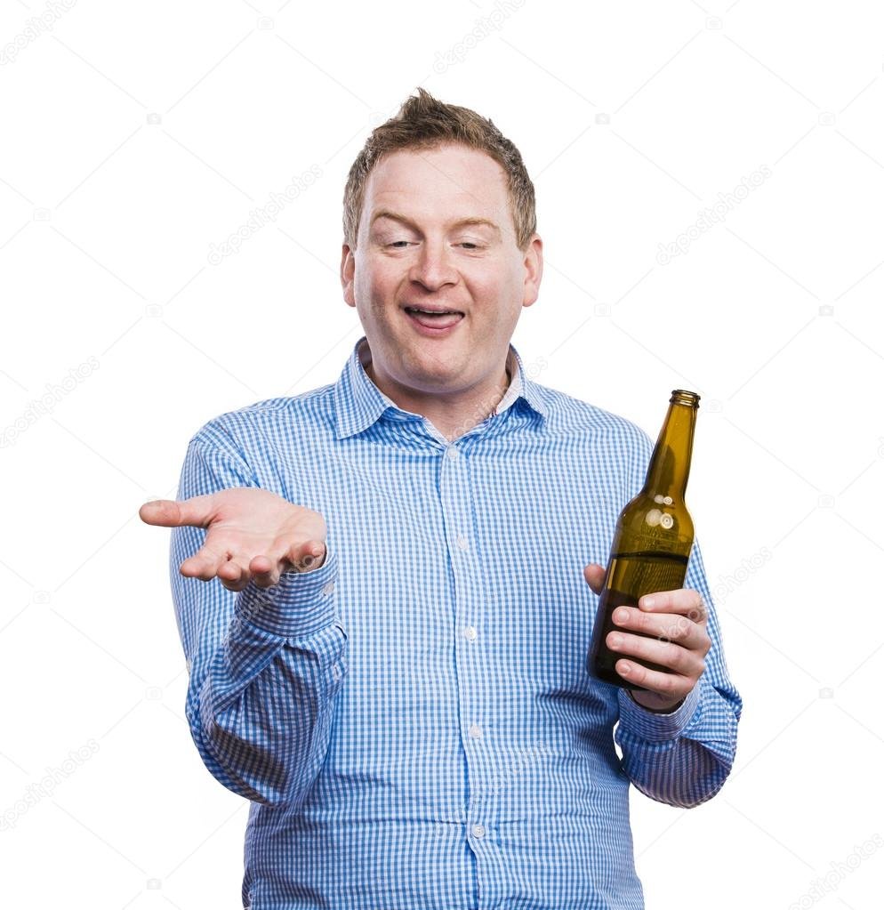 Drunk Man With A Stock Photo Image Of European, Drink: 213220948 ...