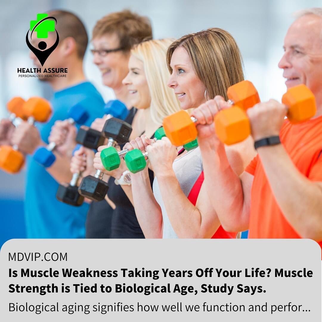 Is Muscle Weakness Taking Years Off Your Life? Muscle Strength is Tied to Biological Age, Study Says.

Biological aging signifies how well we function and perform daily tasks, as well as our cellular health. You probably don&rsquo;t think much about 
