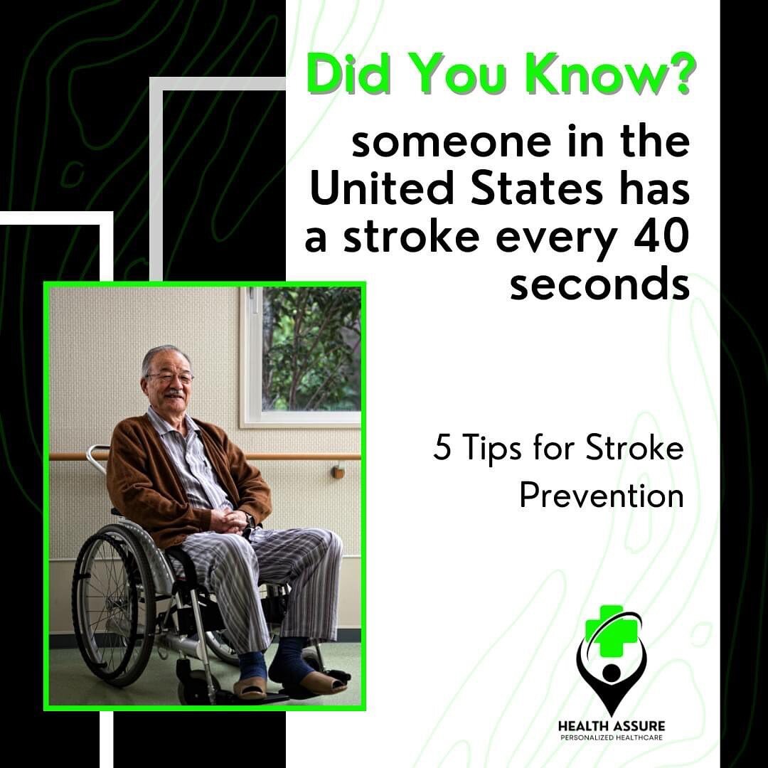 May is National Stroke Awareness Month, and did you know that someone in the United States has a stroke every 40 seconds? It's time to take action and protect yourself and your loved ones. 

Here are five tips for stroke prevention:

🧠 Get your bloo