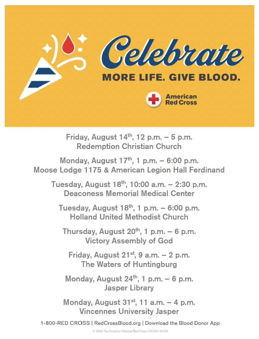 Give Blood. Give Hope. Save Lives. ❤️