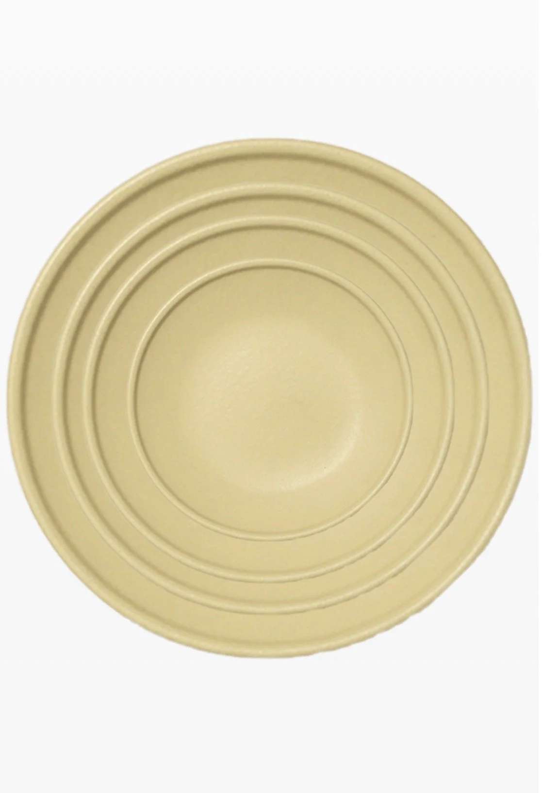 Yellow Stoneware Charger