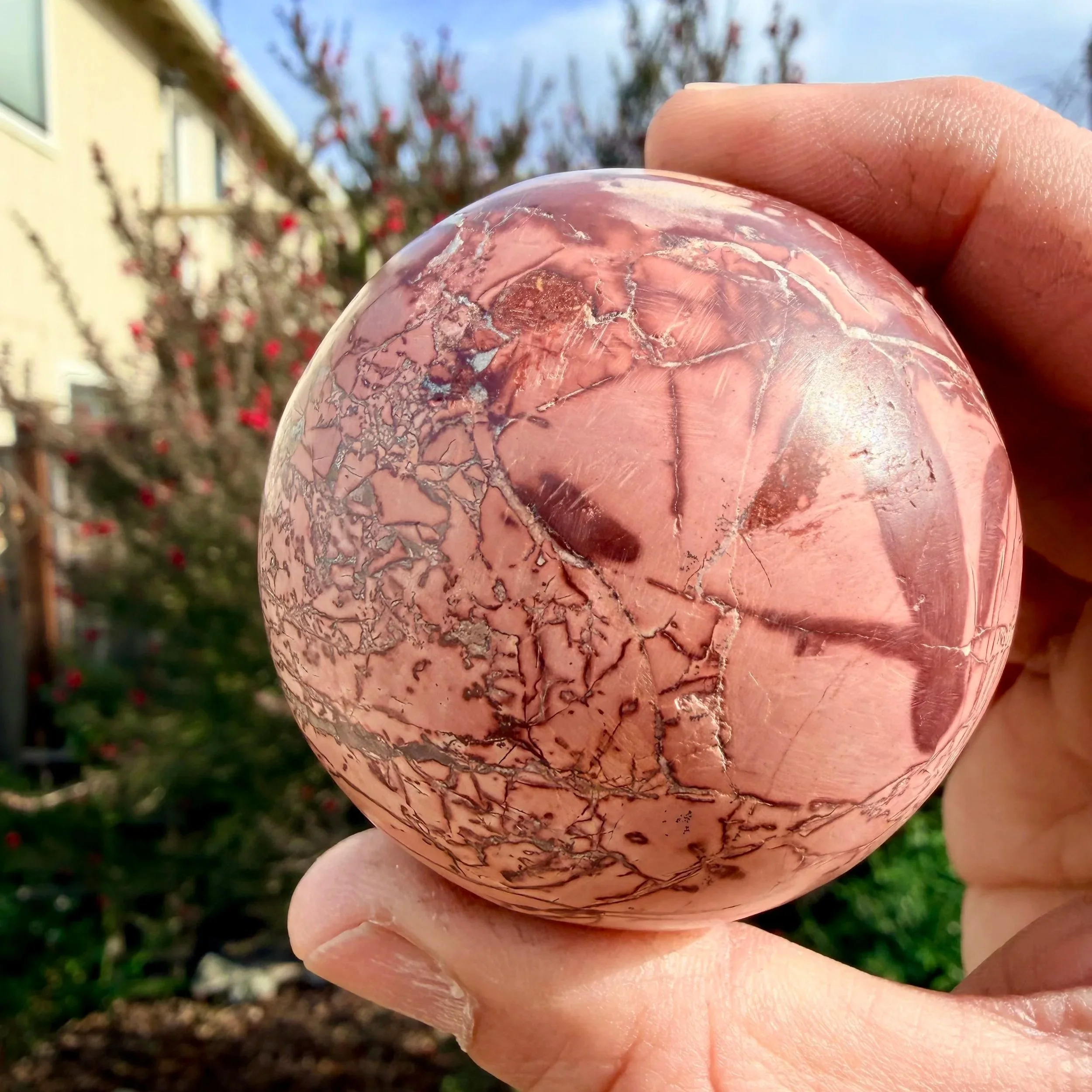 Sahara Desert Jasper Sphere
