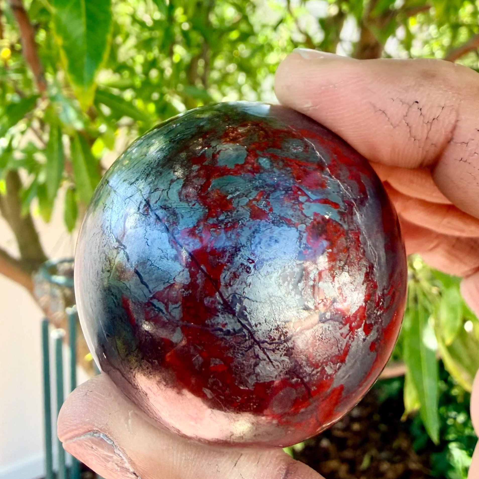Jaspilite Sphere
