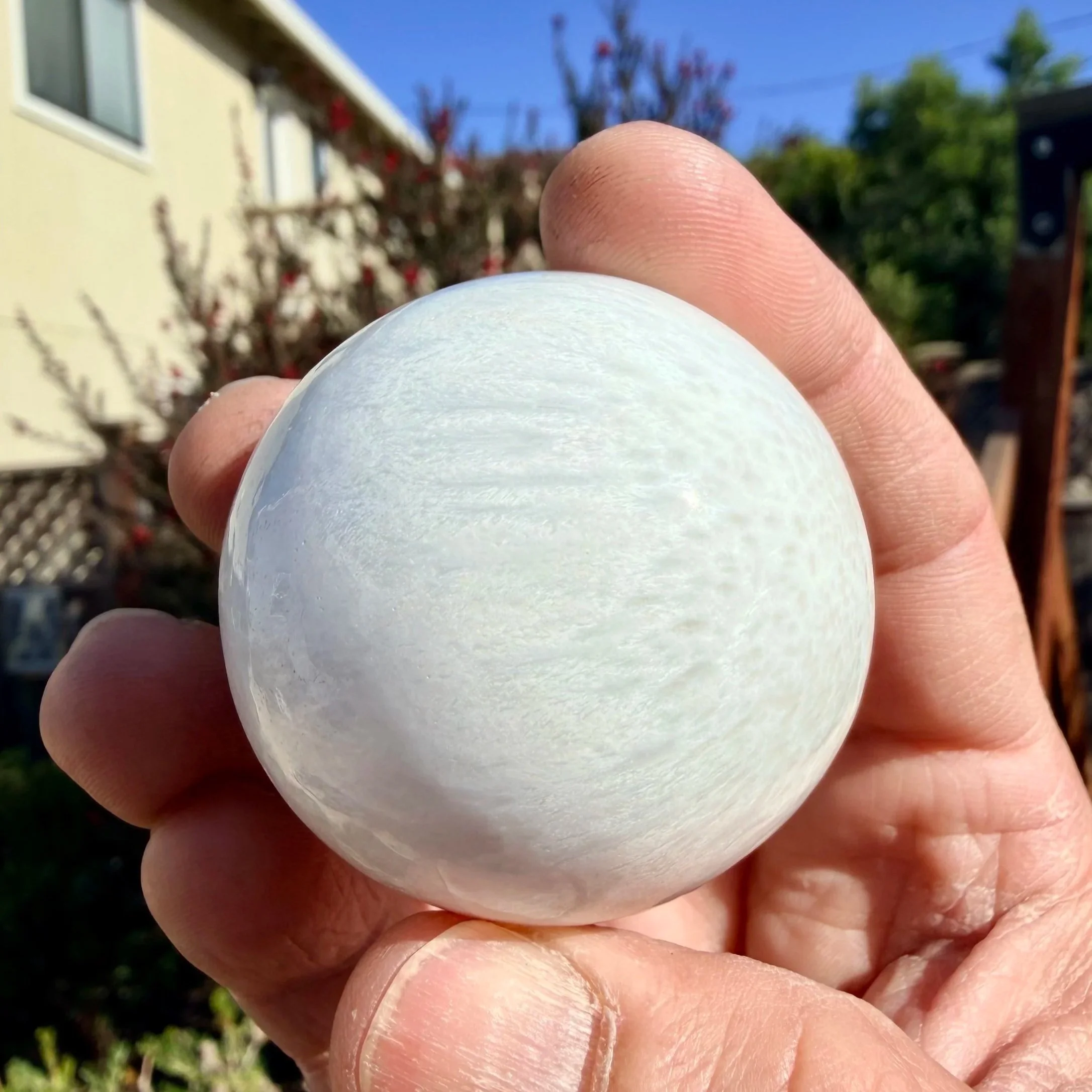 Scolecite Sphere