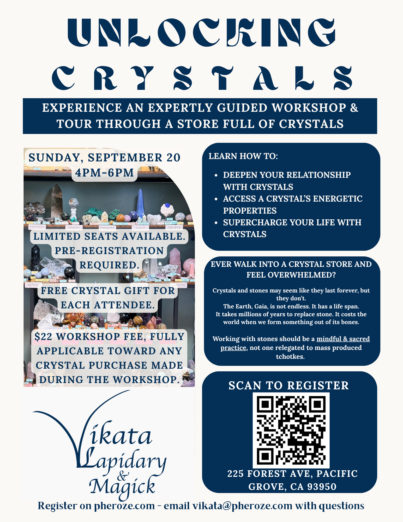 Unlocking Crystals Workshop
