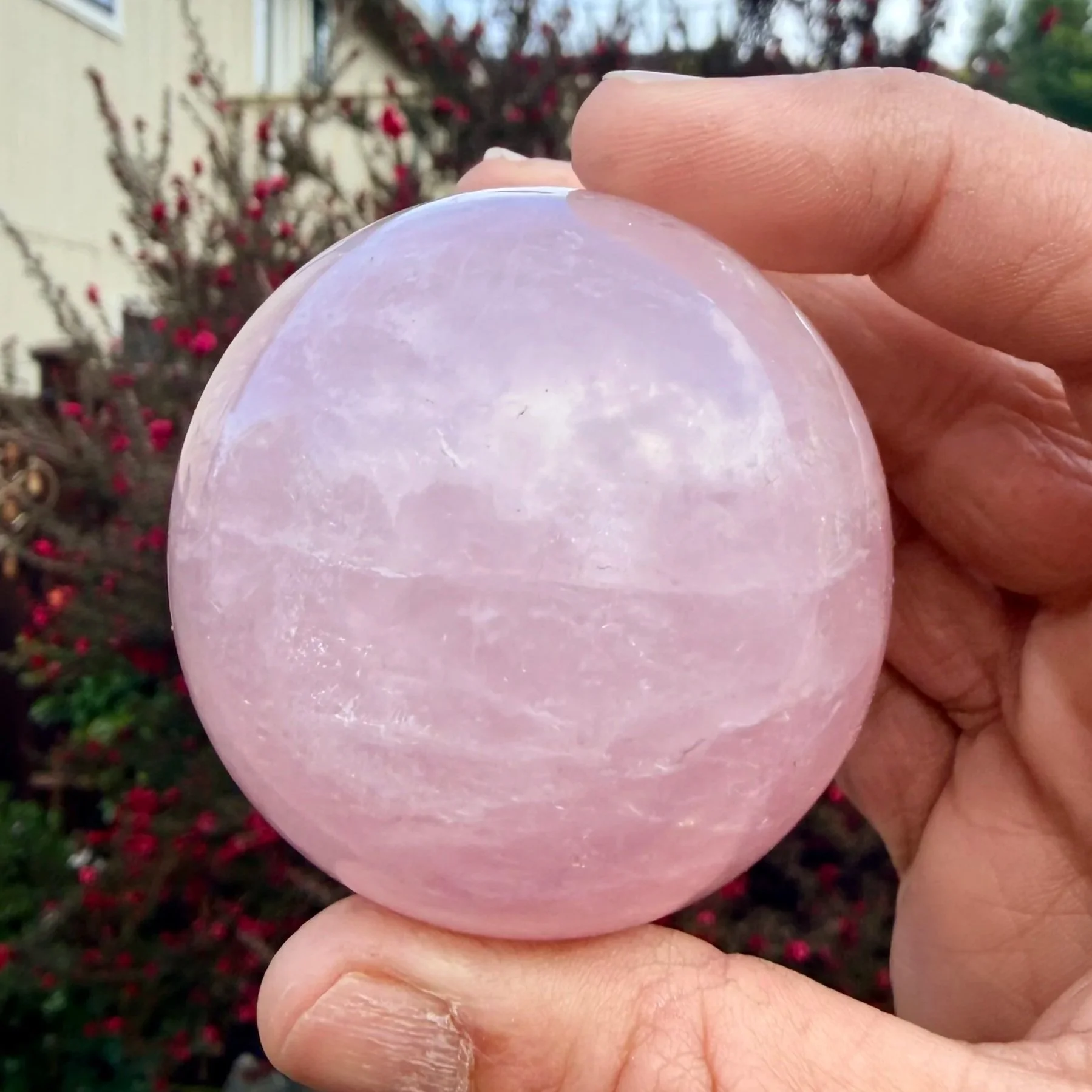 Rose Quartz Sphere
