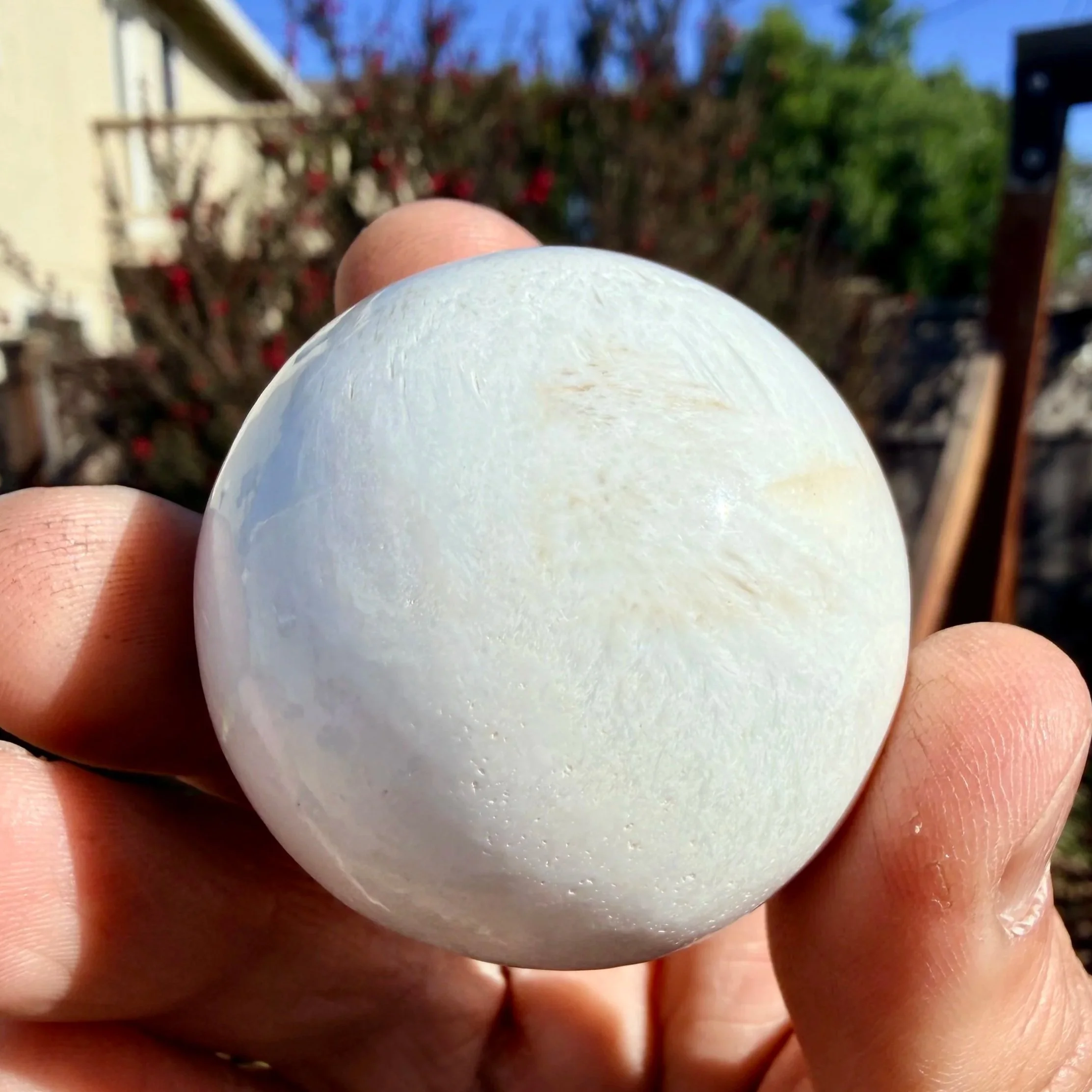 Scolecite Sphere