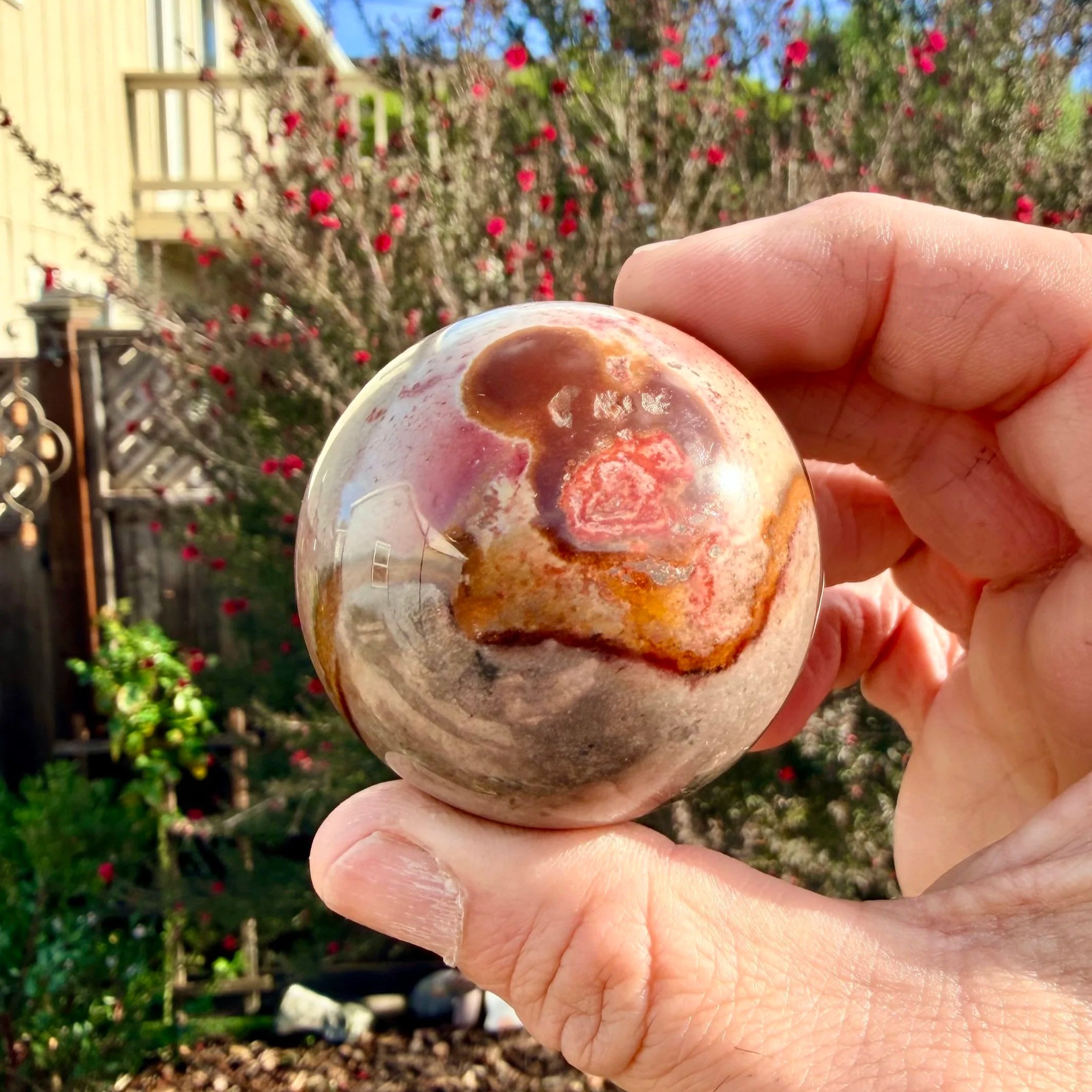 Polychrome Jasper Sphere