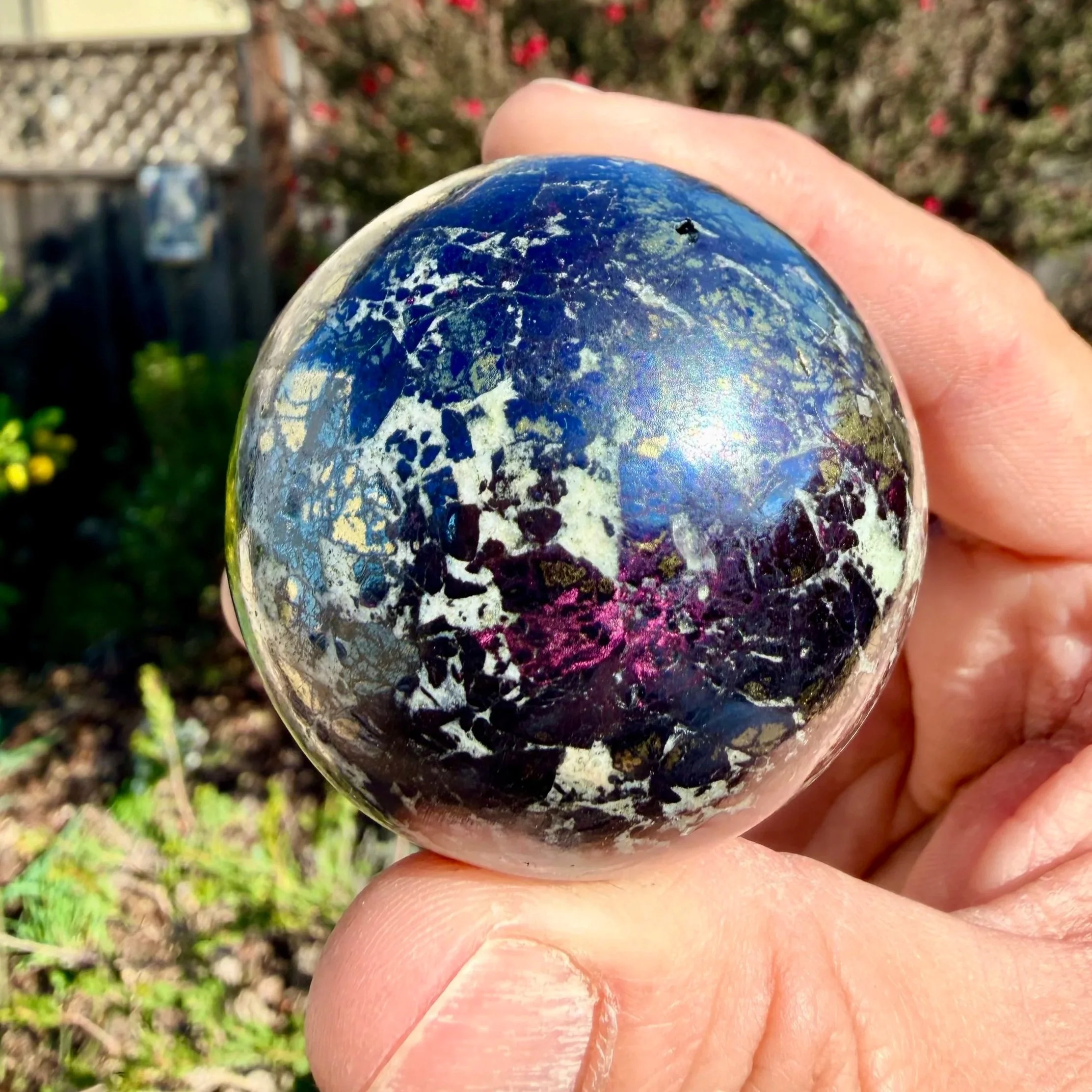 Covellite Sphere