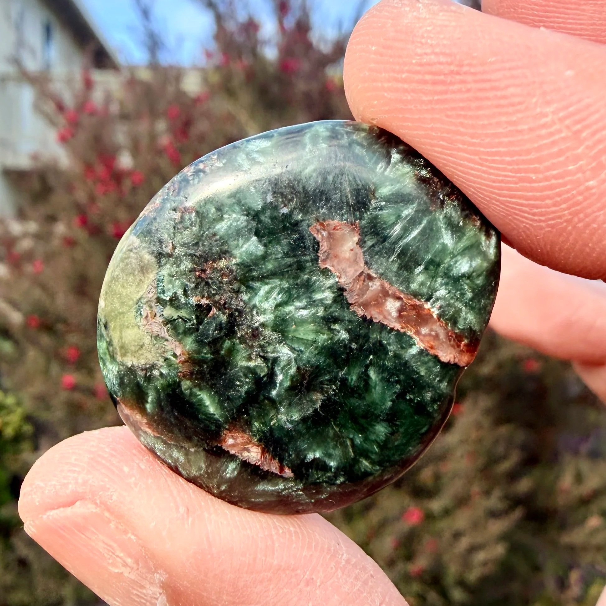 Seraphinite Medallion