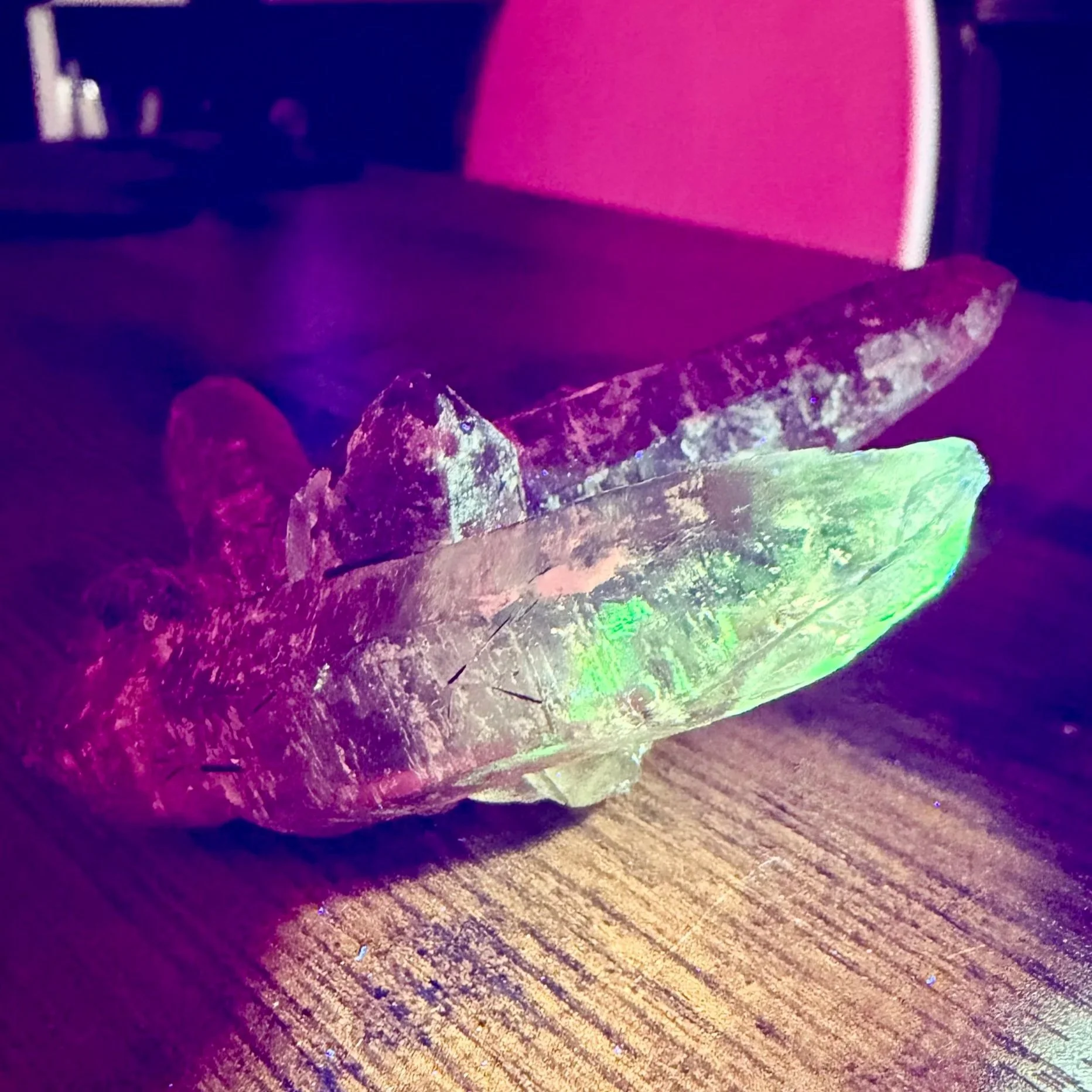 Smoky Quartz with Hyalite Opal (Malawi)