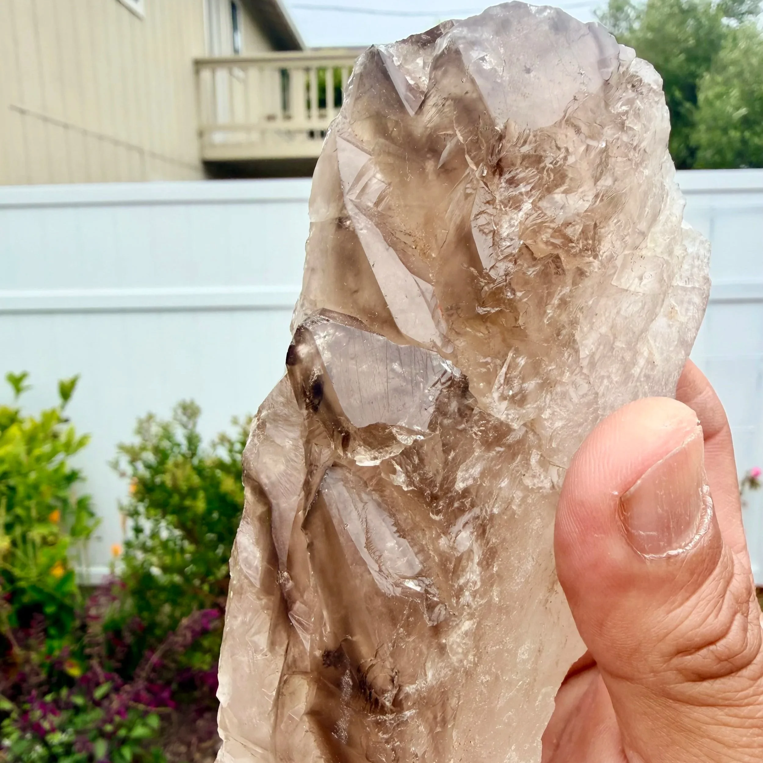 Elestial Smoky Quartz