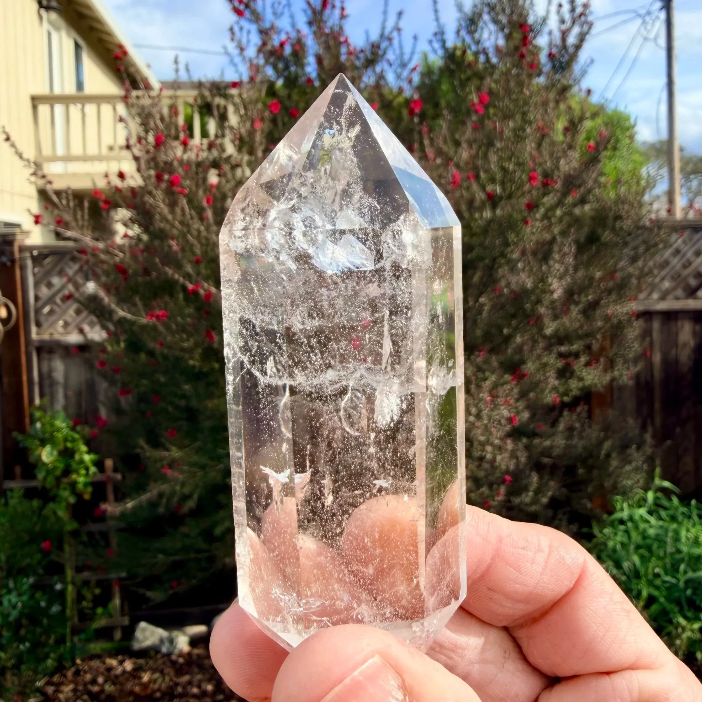 Clear Quartz Tower - Brazil