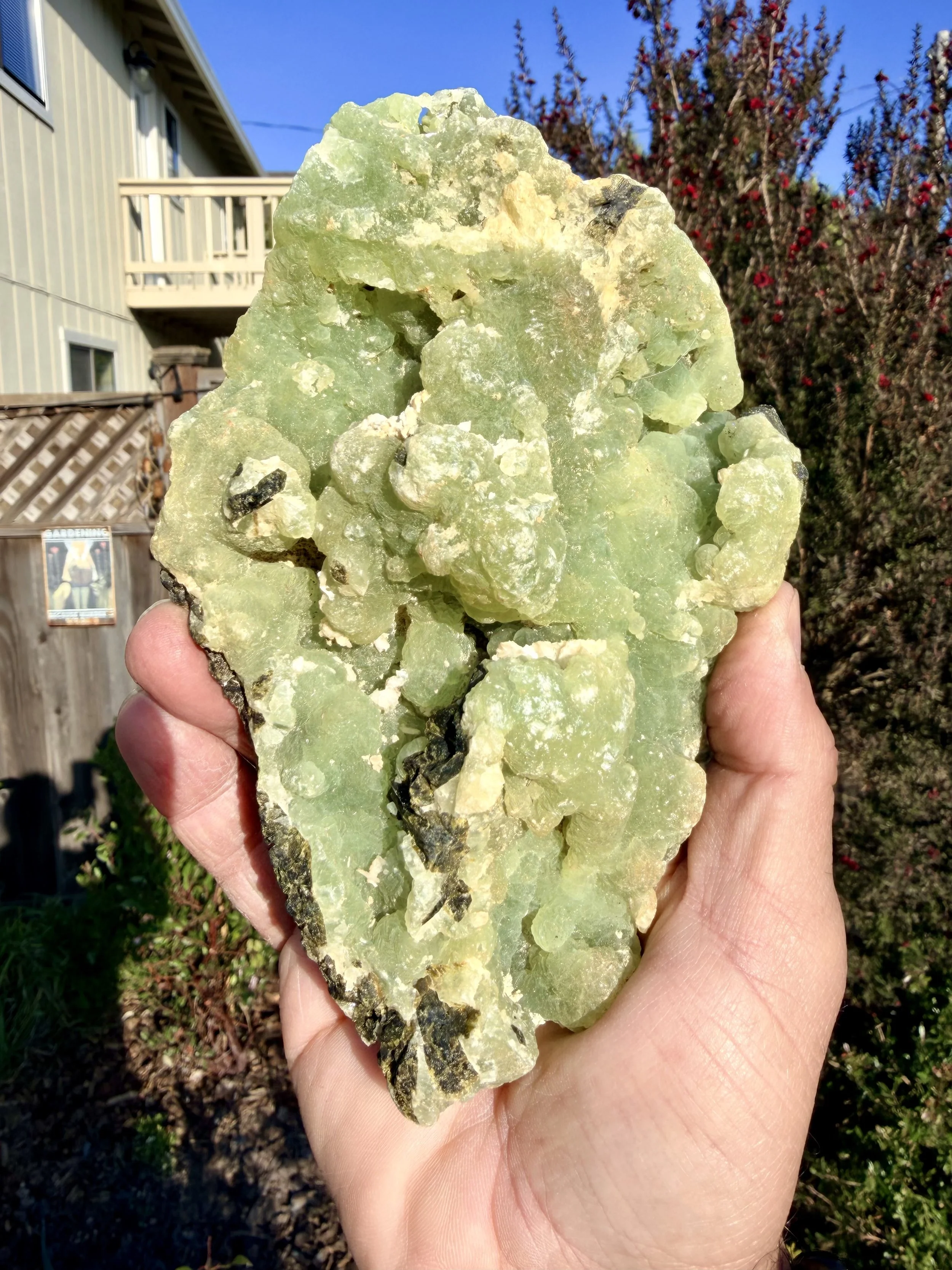 Prehnite With Epidote Specimen