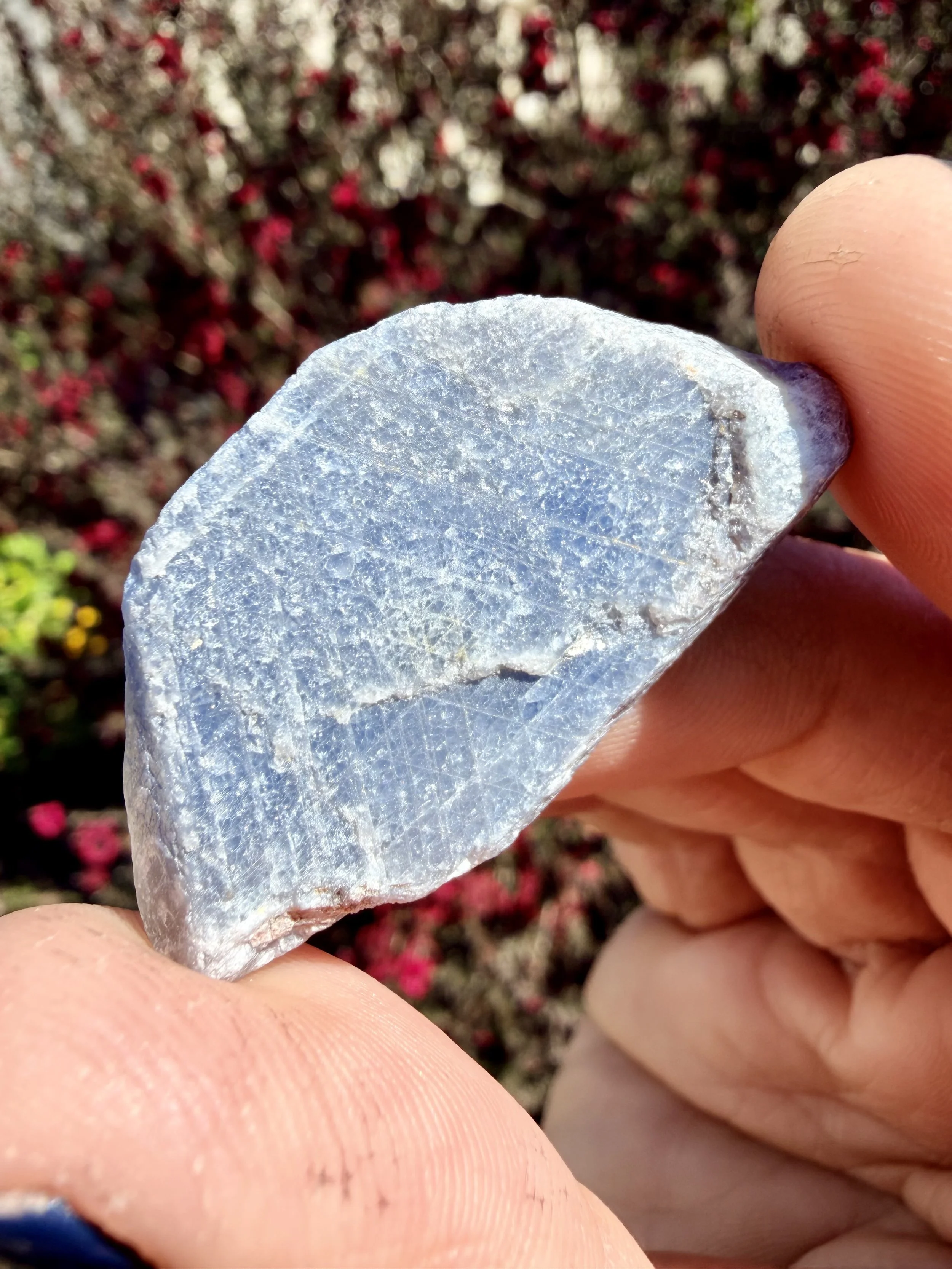 Raw Blue Sapphire