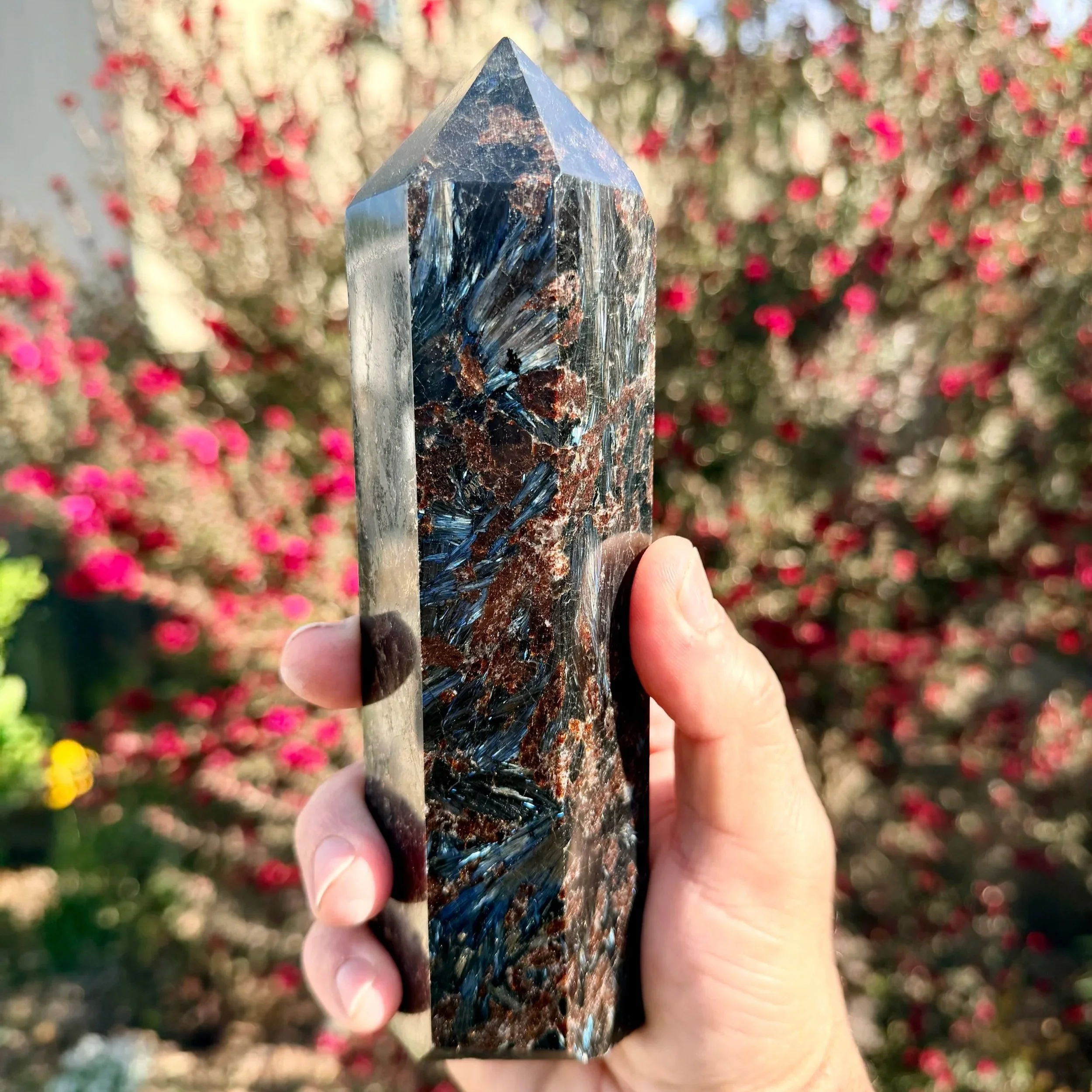 Arfvedsonite/ Anthophyllite & Garnet Tower