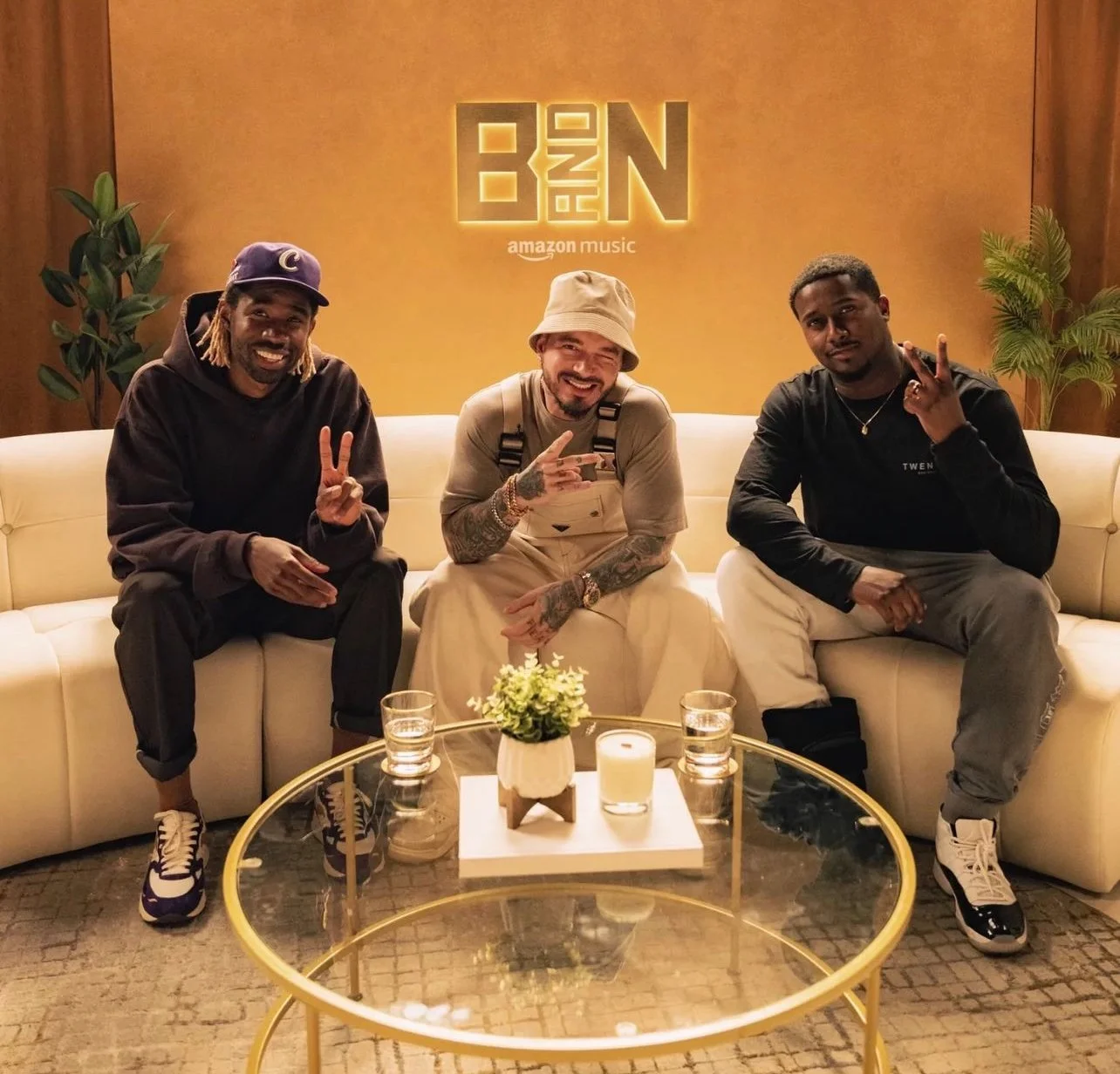 Makeup on J Balvin for Amazon music "Bars and Nuggets"