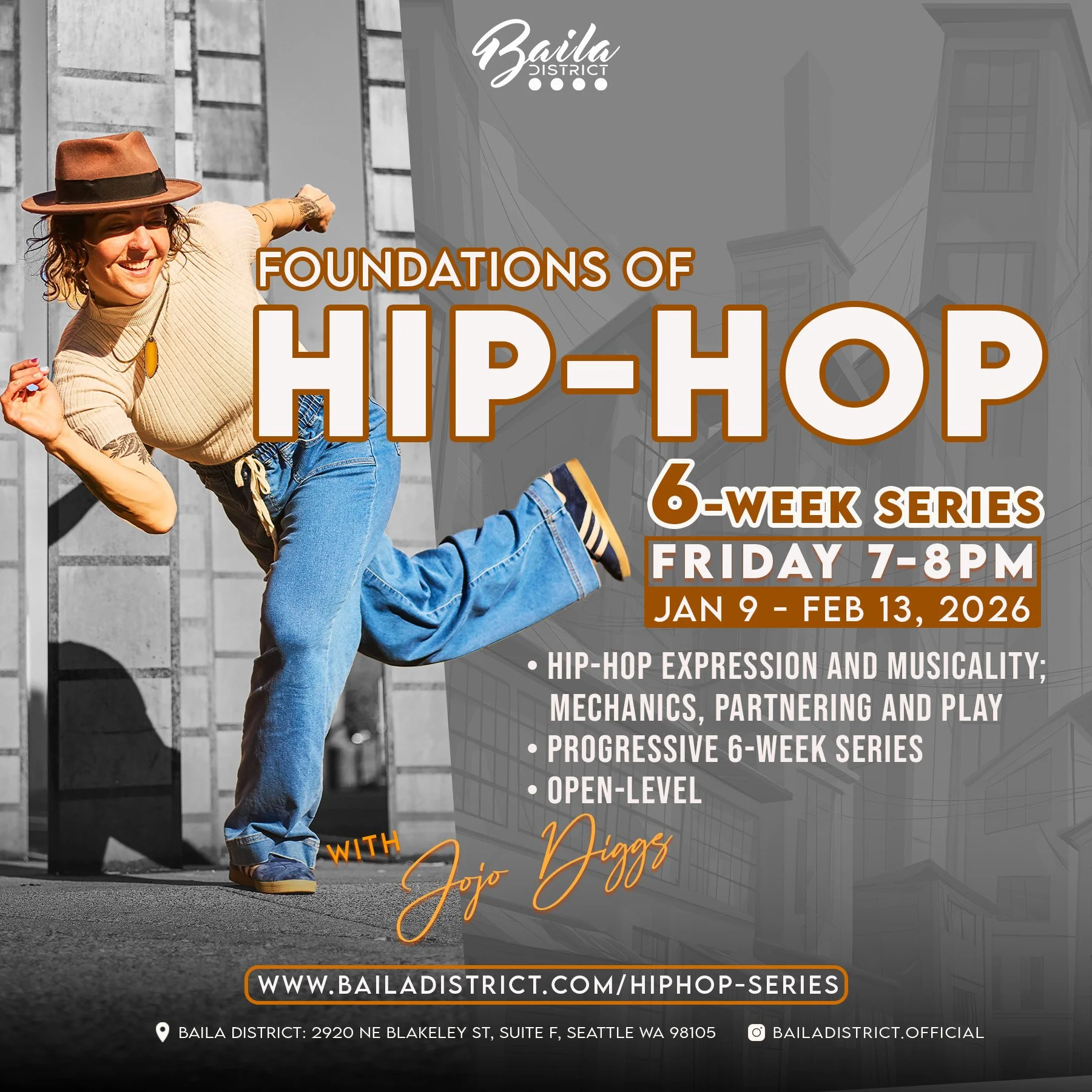 Hip-Hop Fundamentals 6-Week Series