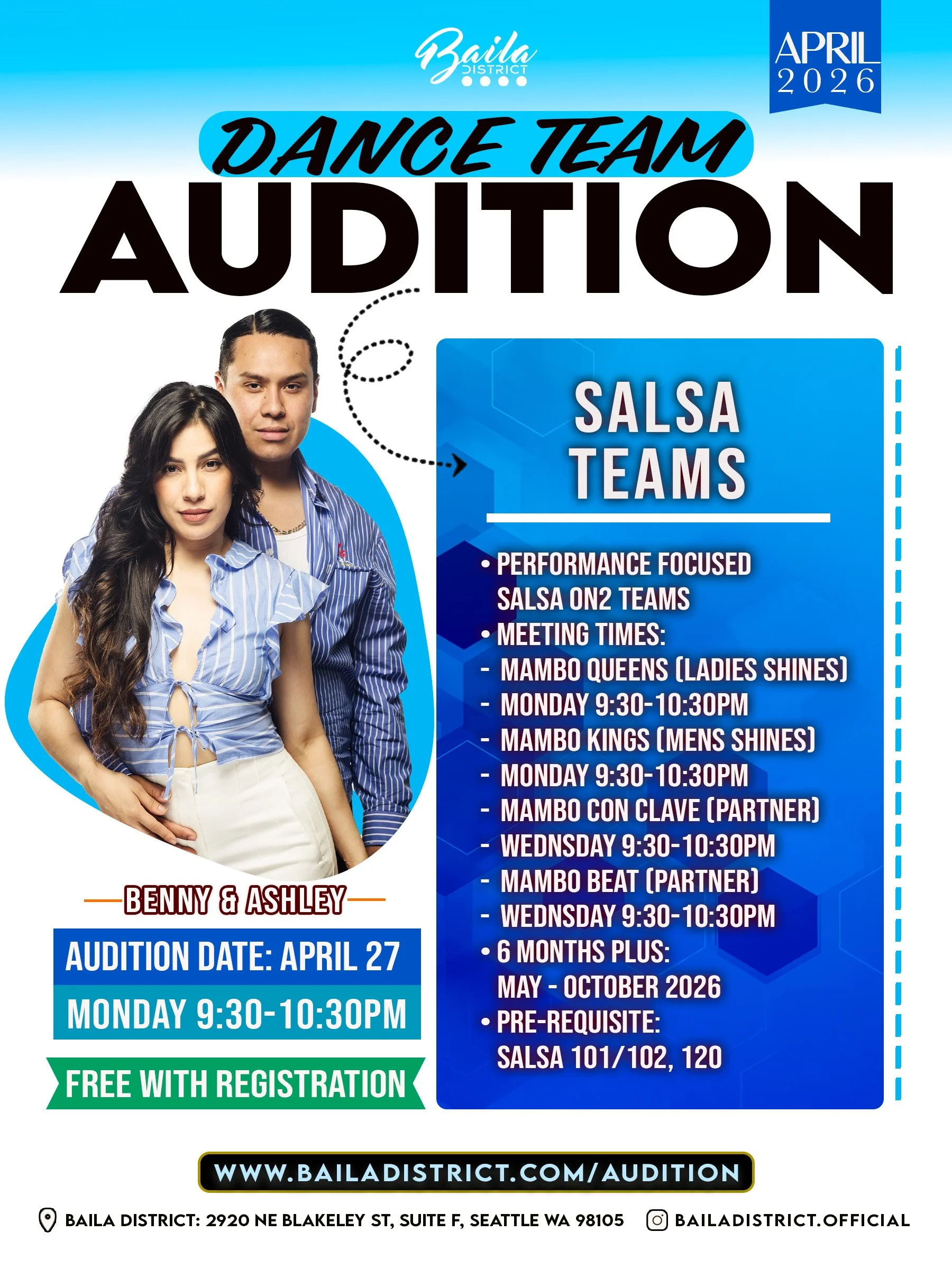 Salsa Team Audition