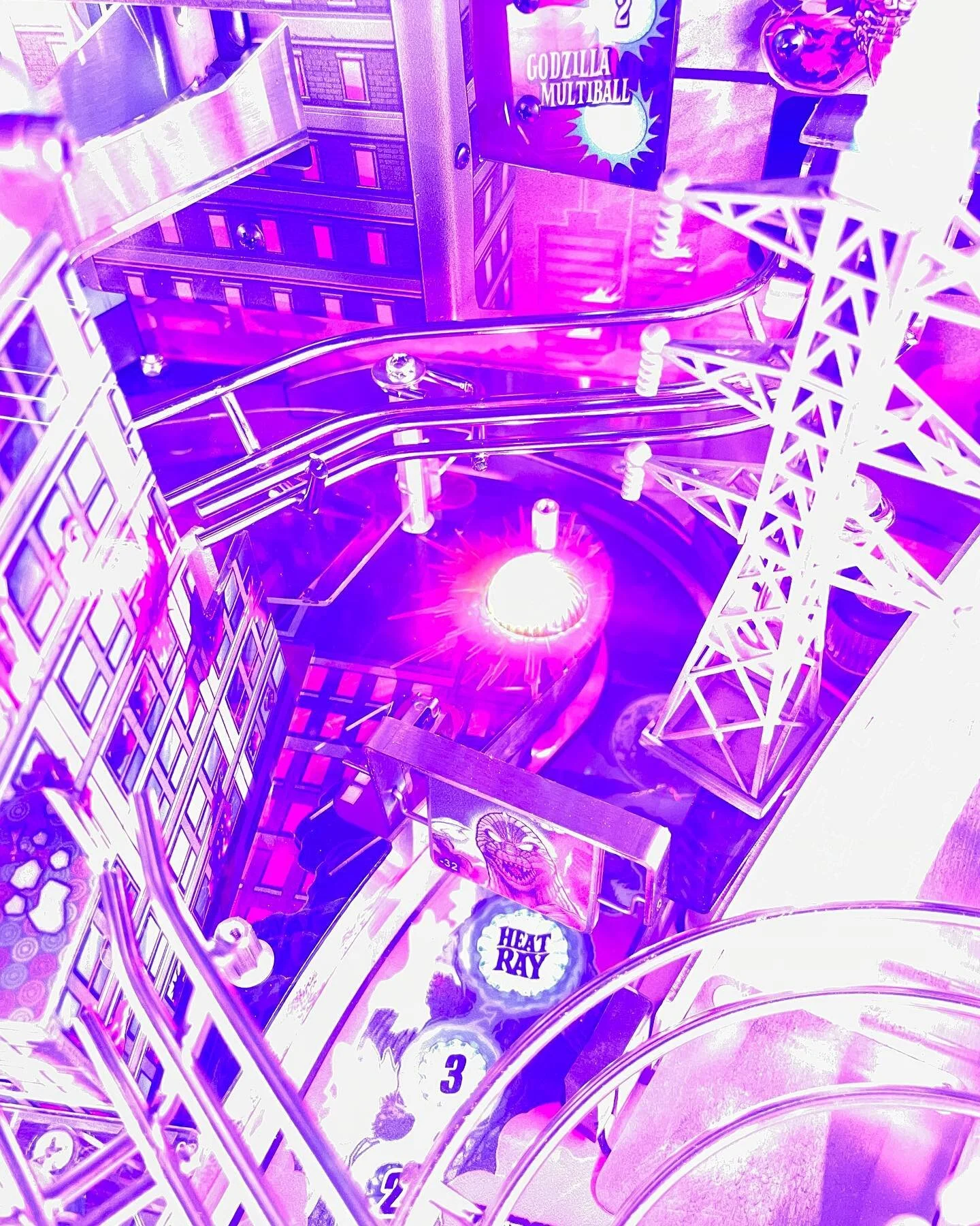 Godzilla’s center spinner flasher #nofilter