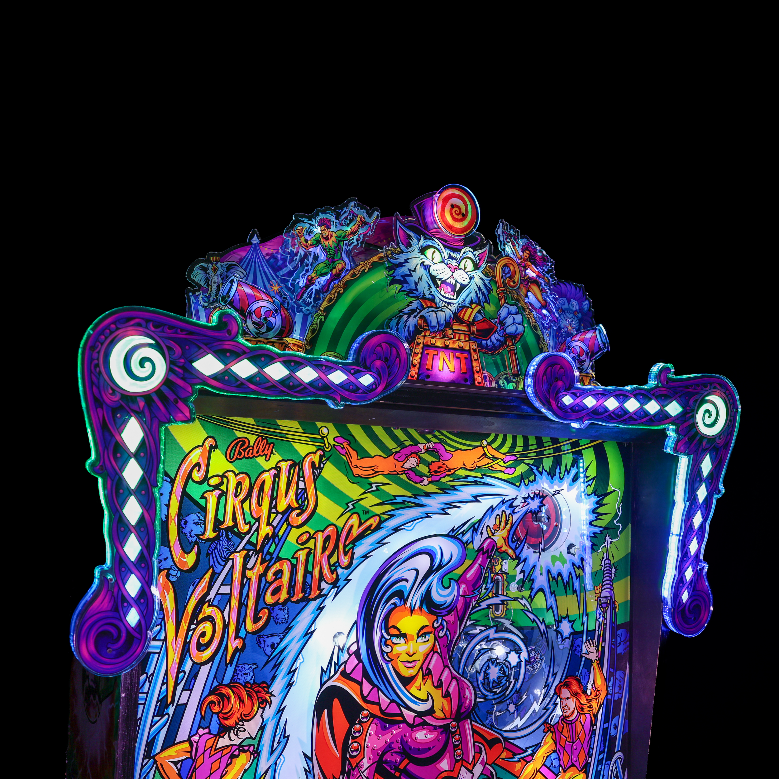 Cirqus Voltaire Pinball Topper