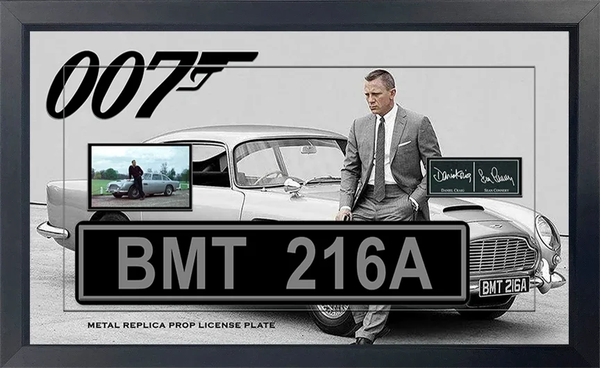 James Bond themed decor auction item used for charity fundraising events