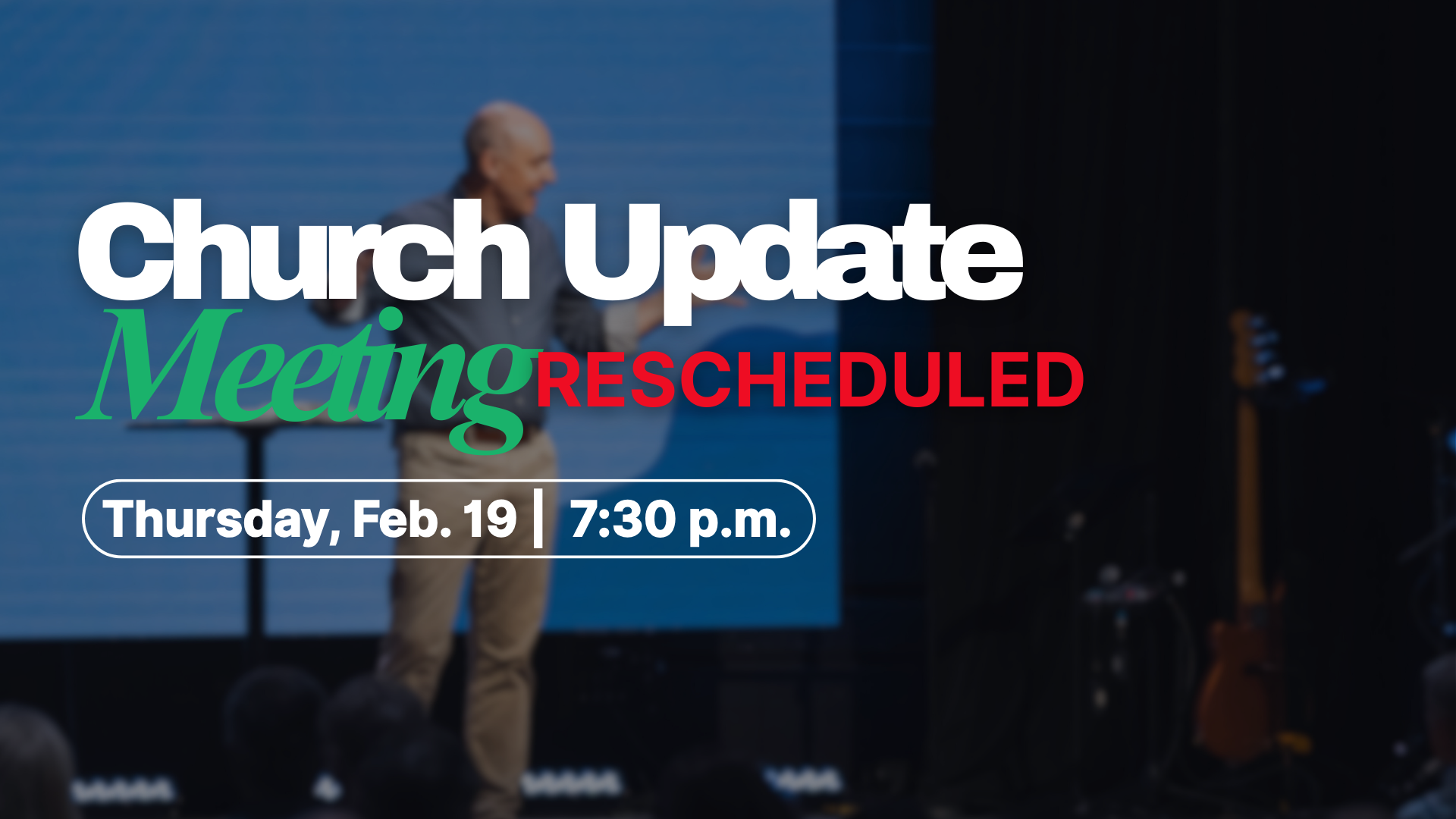 Church Update Meeting