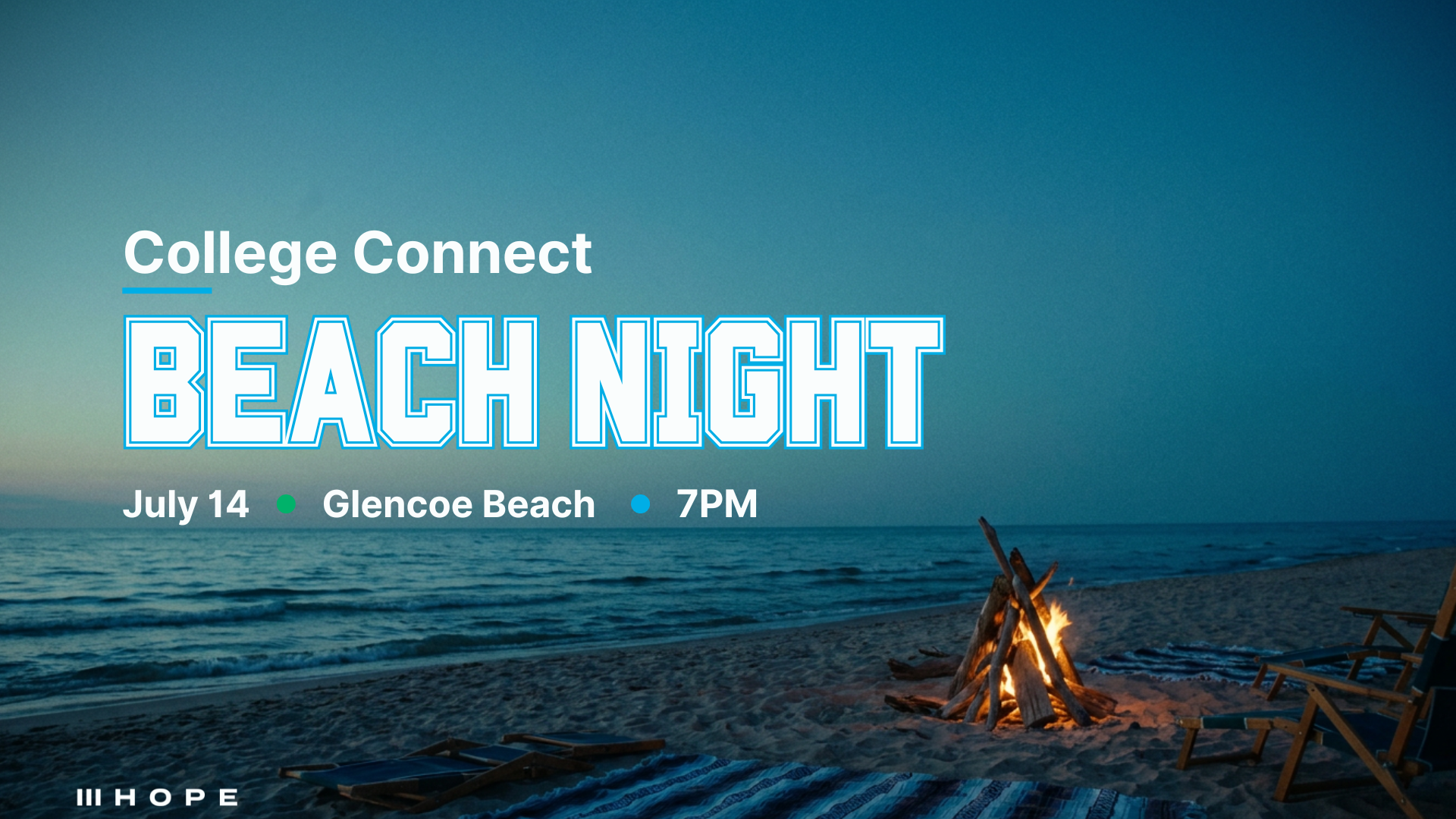 College Beach Night