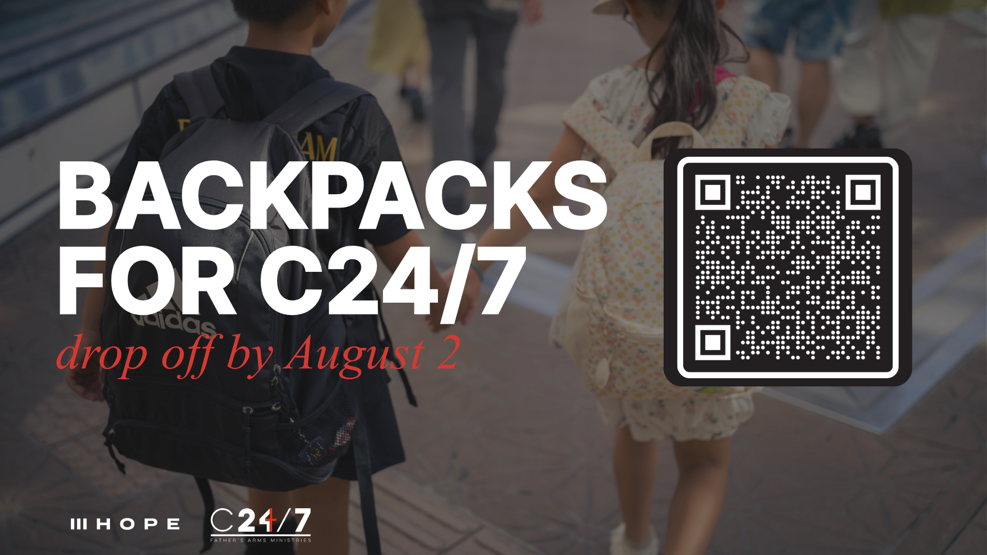 C24/7 Backpack Drive