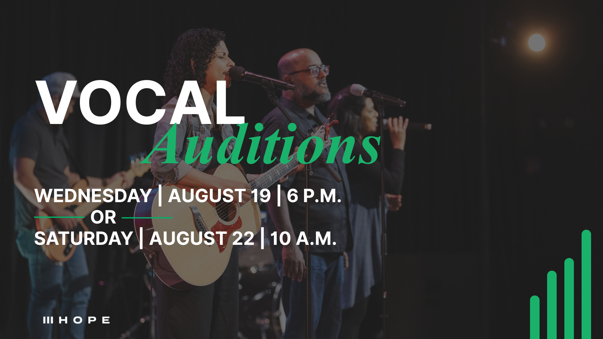 Vocal Auditions