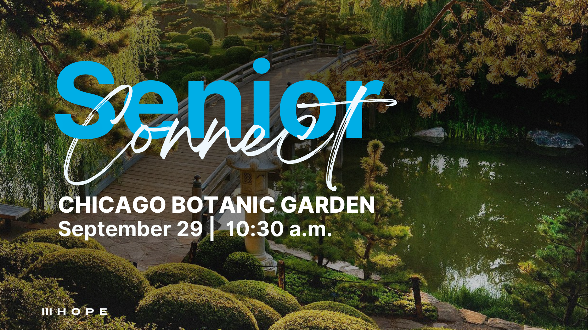 Senior Connect at Chicago Botanic Garden  