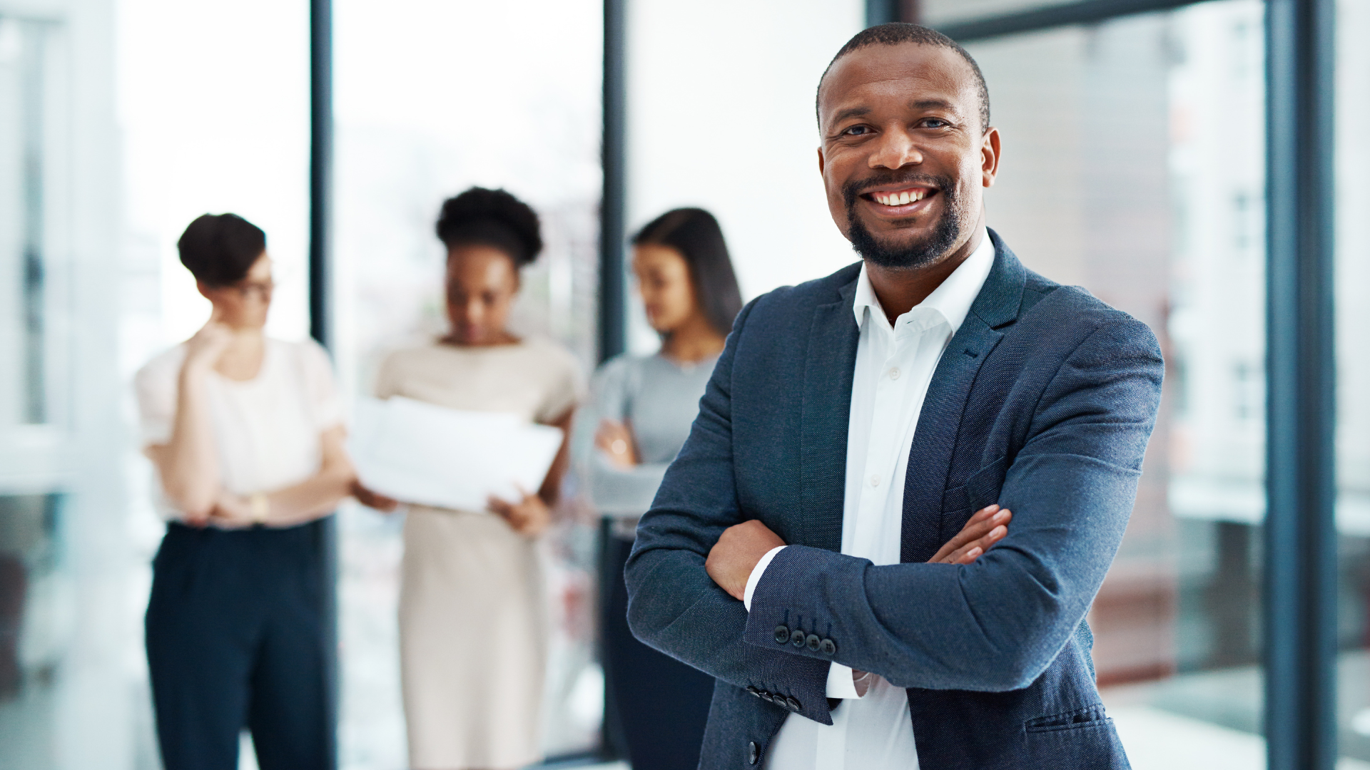 A composed, self-assured leader, the kind of steady presence that self-awareness makes possible under pressure.