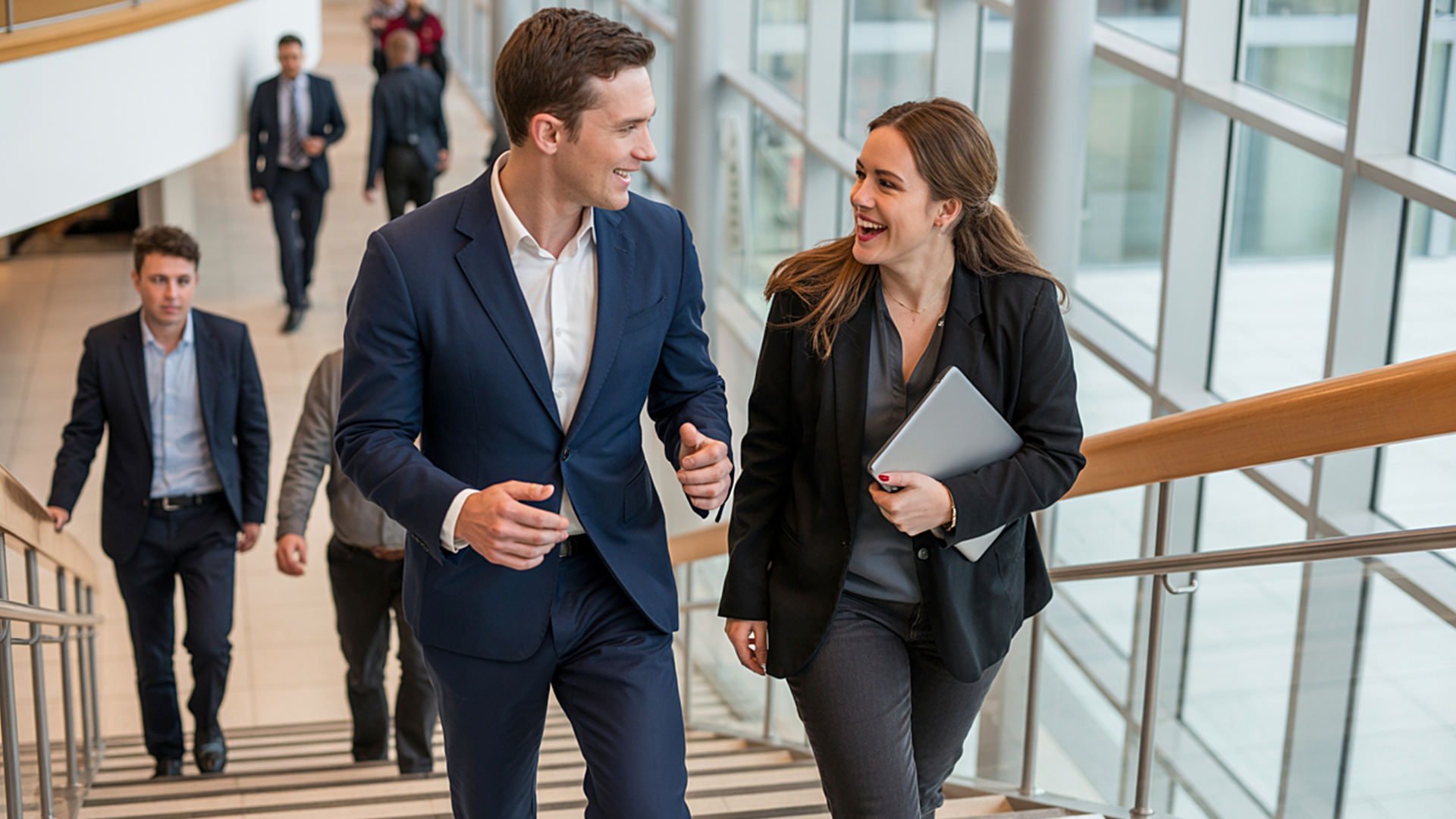Lawyers in a firm where continuous leadership development is prioritized so that everyone in the organization can thrive