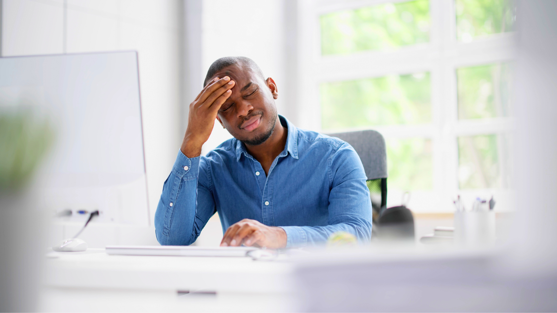 Attorney experiencing burnout