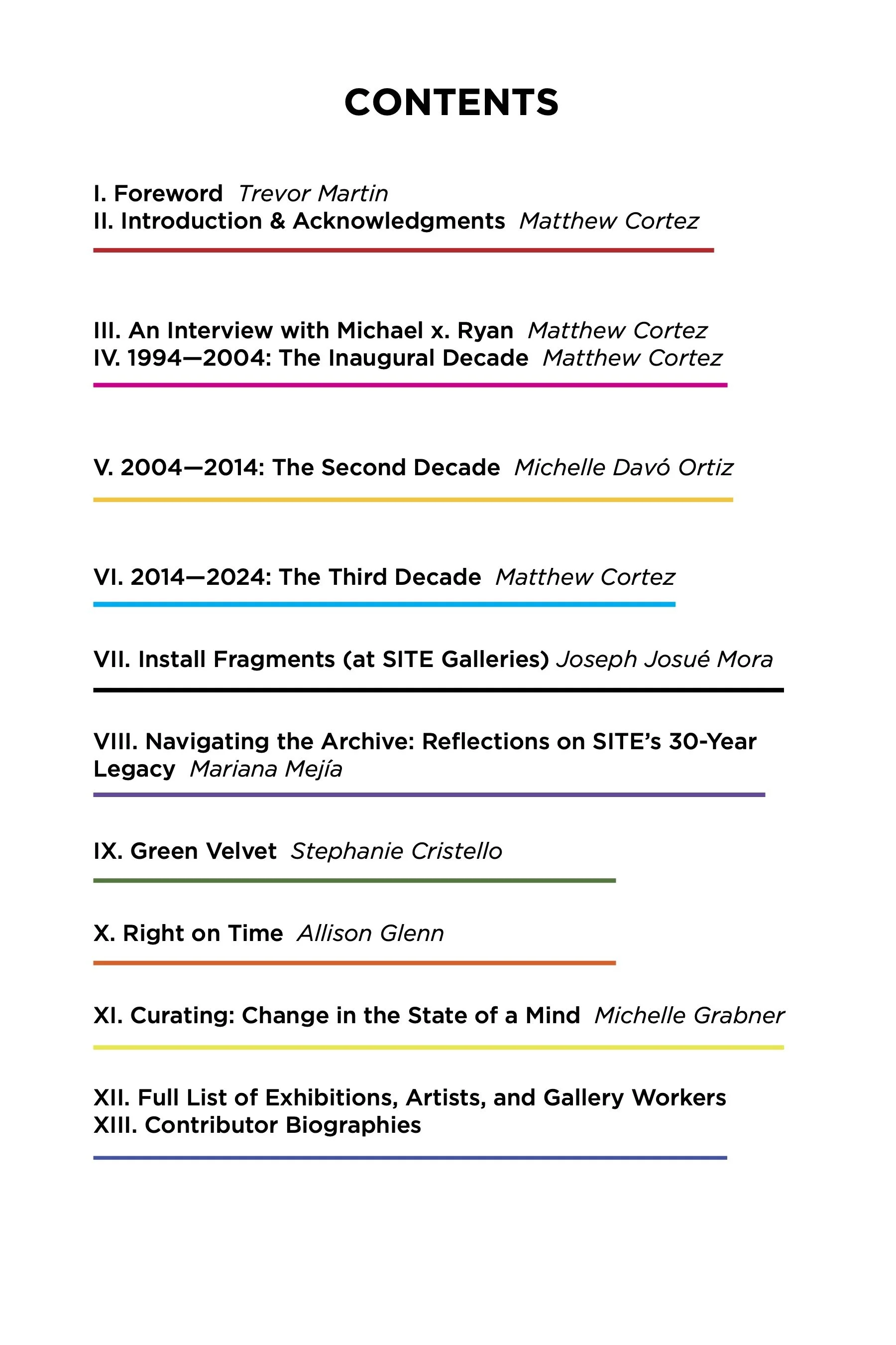 SITE Galleries_30 Years_Table of Contents.jpg