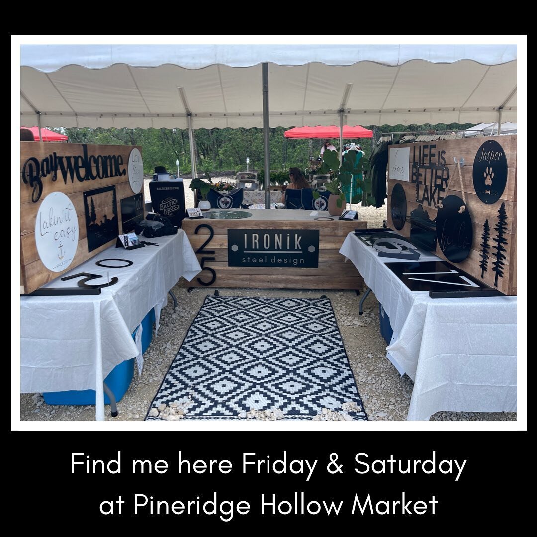 And YES&hellip;.I have stock numbers, 10&rdquo;, 12&rdquo; and plenty of other goodies! See you there! If you want numbers set aside&hellip;.just message me. @thevillageatpineridge @pineridgehollow