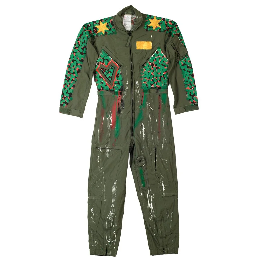 I AM LOVE CAMO JUMPSUIT (Green)