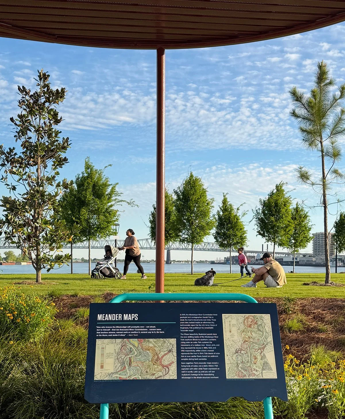 Opening Day at the French Quarter’s New Riverfront Park