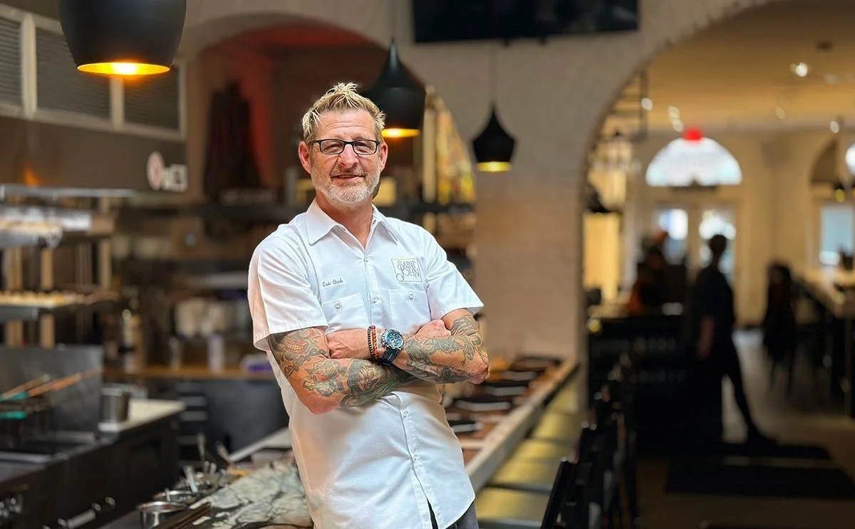 Chef Eric Cook at Saint John: Semper Fidelis