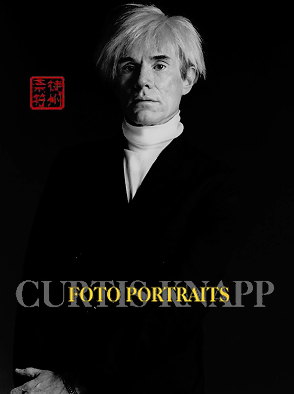 Foto portraits　Curtis Knapp　直筆サイン入 The Portraits of Curtis Knapp: A Curious Sense of Connection