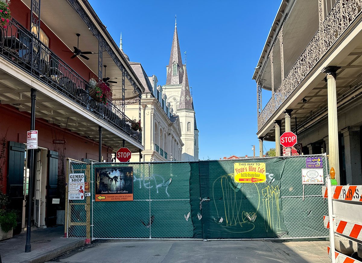 Behind the Barricades